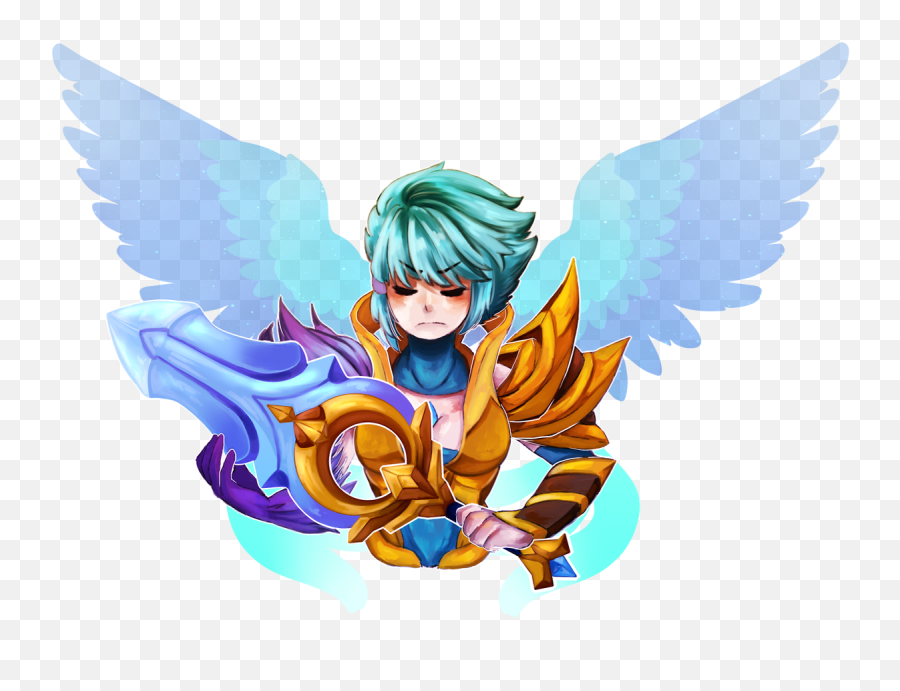 Dawnbringer Riven - Supernatural Silhouette Png,Riven Png