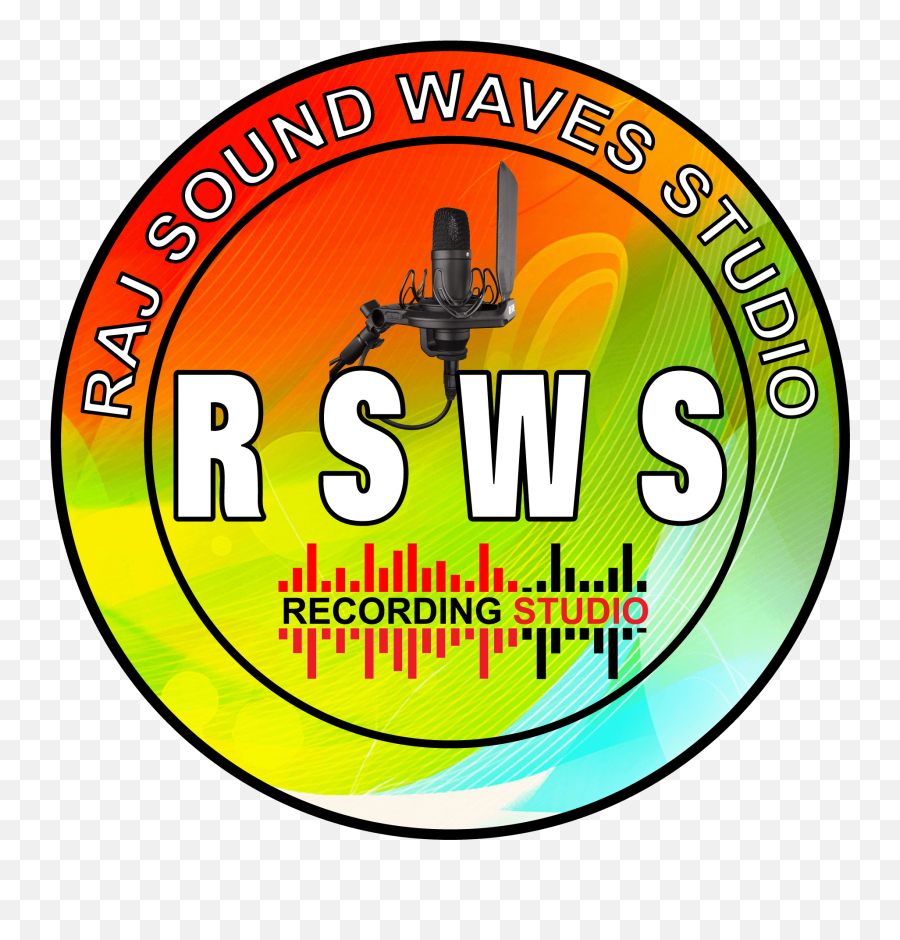 Raj Sound Waves Studio Call 9654102377 Recording - Circle Png,Sound Wave Png