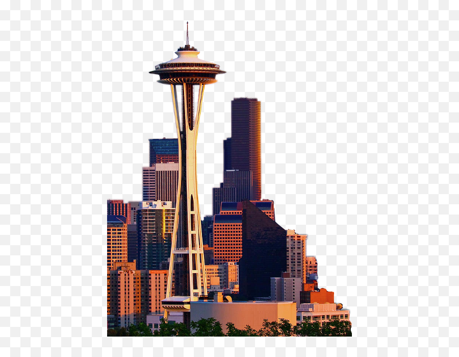 Download Hd Poster Picturesu0027 Space Needle 41x41in - Seattle Space Needle City Png,Space Needle Png