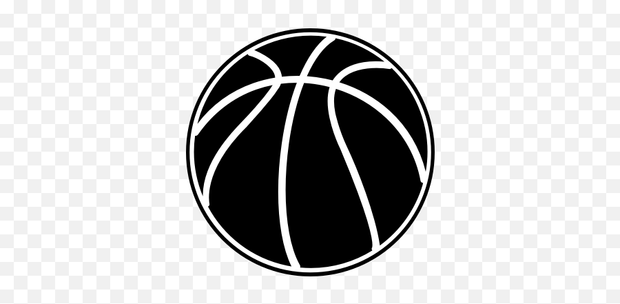 Basketball Clipart Black And White Png - Clip Art,Basketball Clipart Png