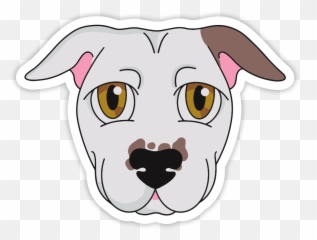 Anime Pitbull Sticker - Pitbull Anime Png,Pitbull Png