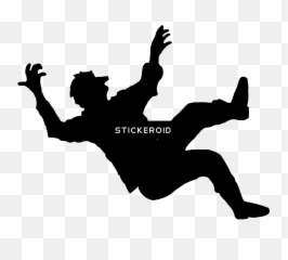 Person Falling - Transparent Man Silhouette png