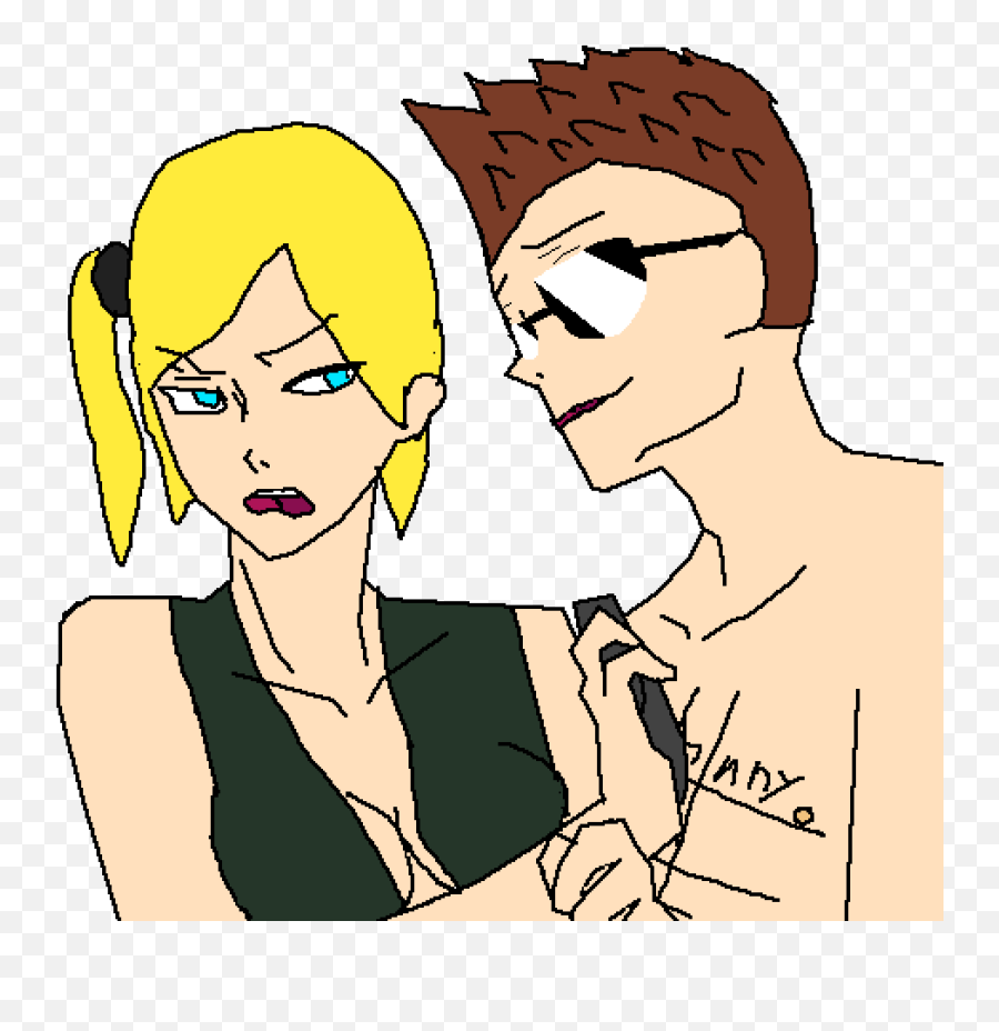 Pixilart - Johnny Cage X Sonya Blade In Mk9 18th By Cagecat Johnny Cage And Sonya Blade In Mk 9 Png,Johnny Cage Png