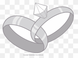 Free Wedding Rings Clipart - Engagement Image With Transparent Background png