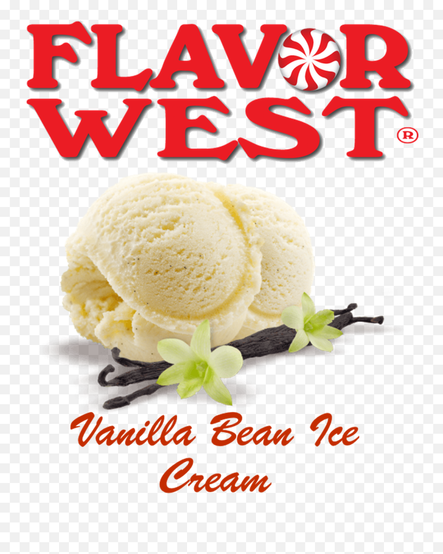 Flavor West Vanilla Bean Ice Cream - Gelato Png,Vanilla Bean Png