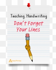 Teaching Handwriting Donu0027t Forget Your Lines - Screenshot png