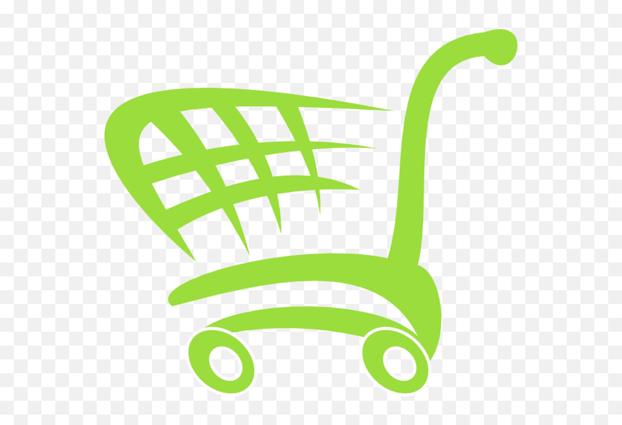 Green Check Out Icon Clip Art - Vector Clip Art Carrito De Supermercado Png,Green Check Png