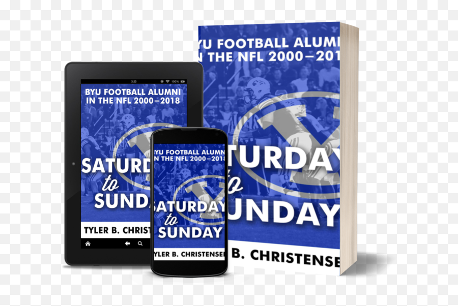 Byu Football Alumni In The Nfl Book Insider - Mobile Phone Png,Byu Logo Png