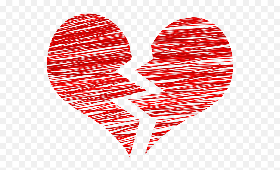 Heart Broken Separation - Free Image On Pixabay Broken Heart Png,Heart Png Tumblr