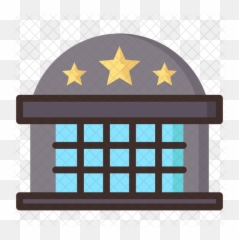 Marquee Icon - White Calendar Png