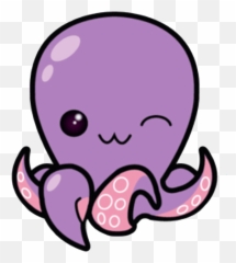 Download Kawaii Cute Squid Hd Png - Uokplrs Cute Octopus Cartoon,Squid Png