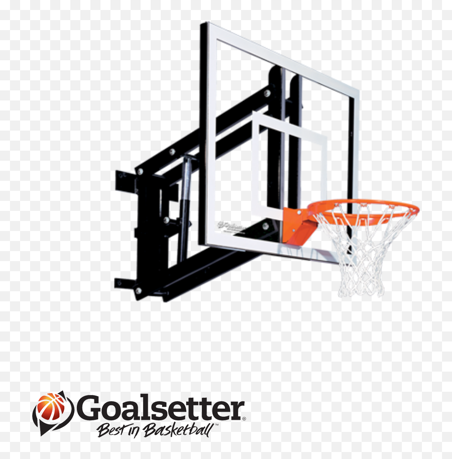 Gs48 Wall - Mount Adjustable Basketball Rim Png,Basketball Goal Png