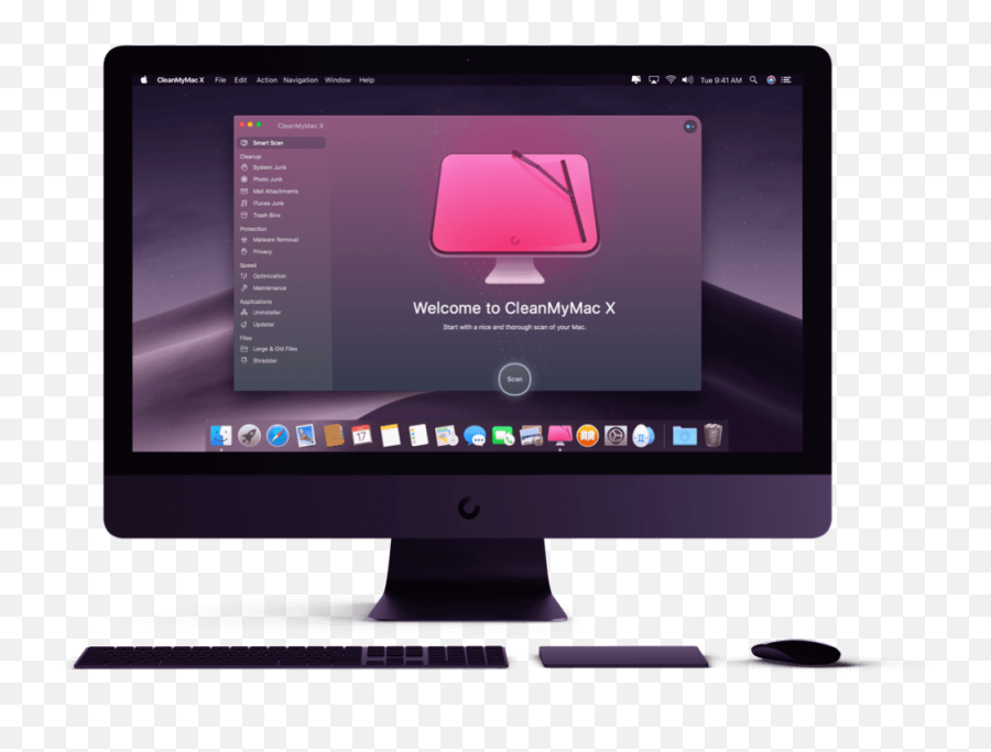Mac Cleaner Software Cleaning Made Easy Get It Free - Cleanmymac X Png,Mac Desktop Png