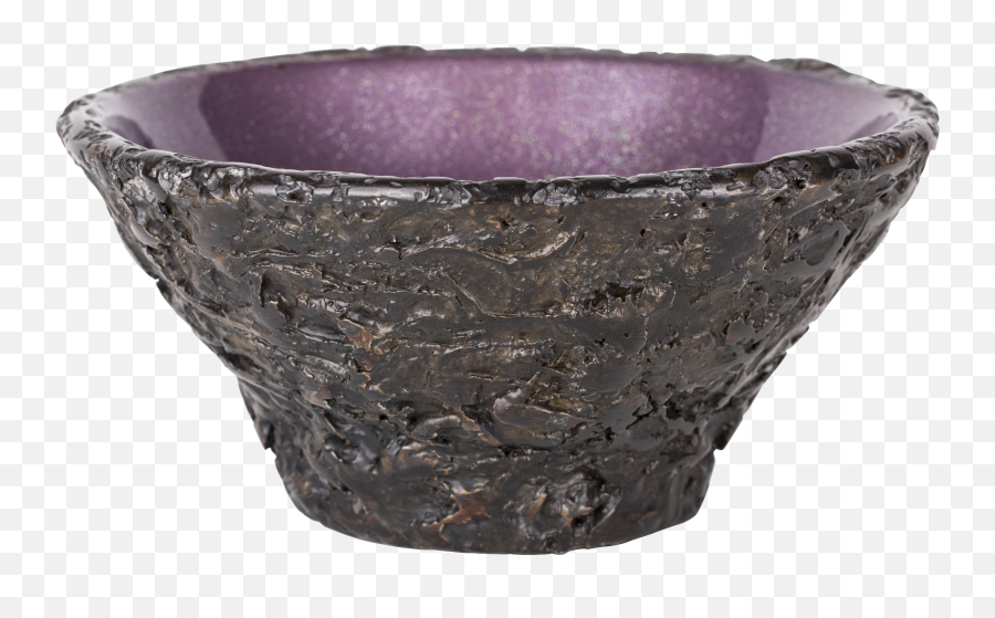 Purple Geode Bowl U2013 Transcending Arts - Serveware Png,Geode Png