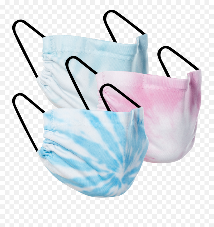 Tie Dye - Three Pack Fabric Face Mask For Teen Png,Tie Dye Png