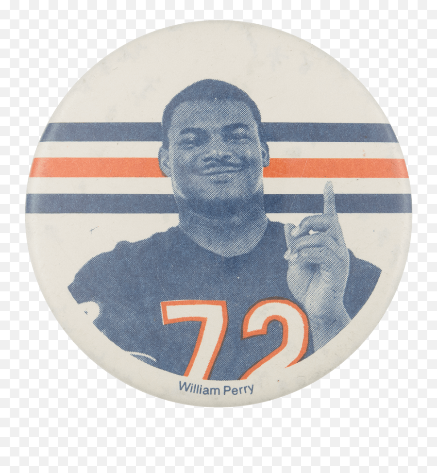 William Perry Chicago Bears Busy Beaver Button Museum - Emblem Png,Chicago Bears Png