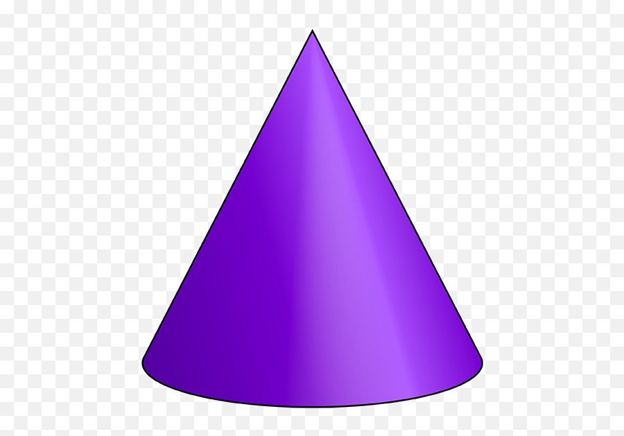 Download Hd Cone 3 D Shape - 3d Shapes Of Cone Transparent Cone 3d Shape Png,Transparent Shapes