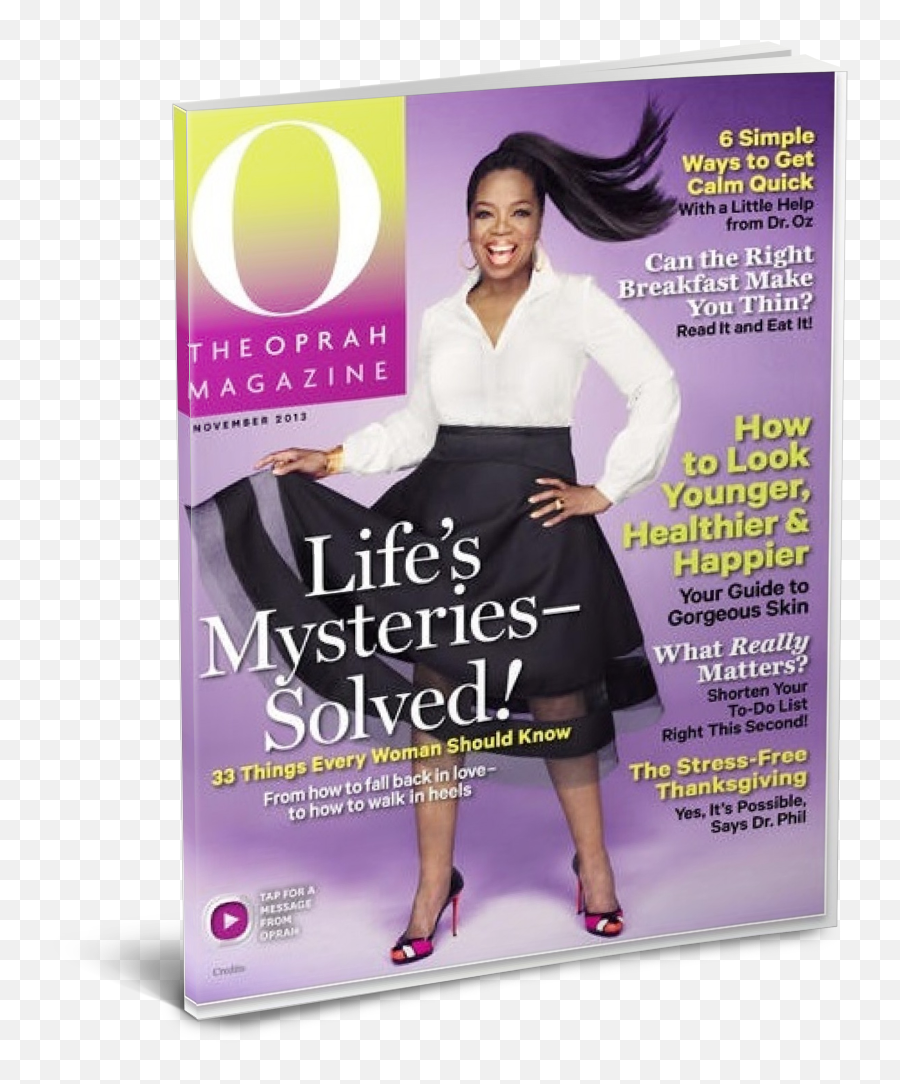 Oprah Magazine Covers Png Image With No - Oprah Magazine May 2011,Oprah Magazine Logo