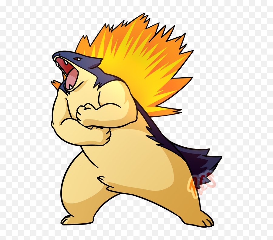 Semperfelesrubrum - Fictional Character Png,Typhlosion Png