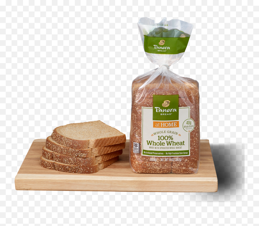 Whole Grain 100 Wheat Sliced Bread Panera - Panera Bread Png,Bread Slice Png