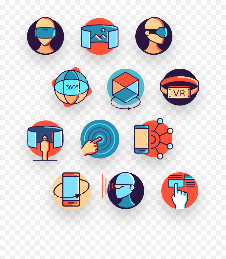 Virtual Reality Icon Pack - Vertical Png,Font Awesome Blog Icon
