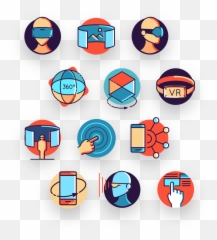 Virtual Reality Icon Pack - Vertical png