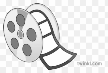 Windows Movie Maker Icon Black And - Logo White png