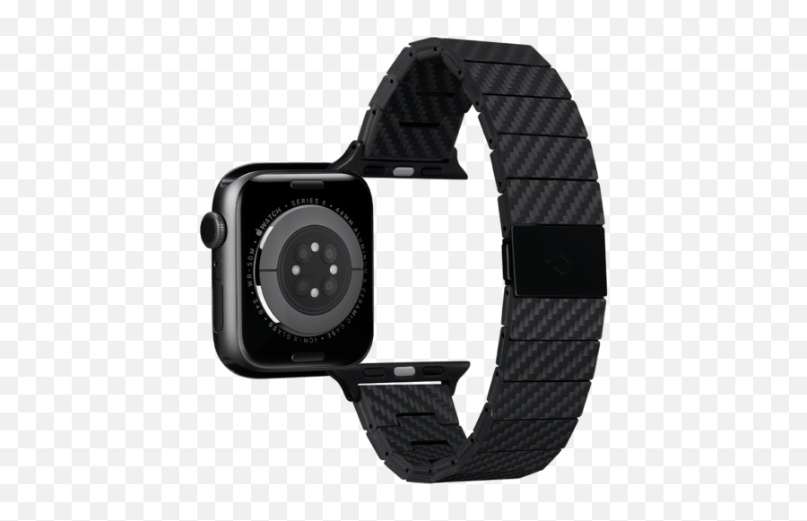 Pitaka Carbon Fiber Link Bracelet Watch - Apple Watch Png,Hex Icon Watch Band
