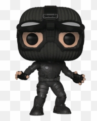 Covetly Funko Pop Marvel Spider - man Stealth Suit Man Far From Home Goggles Up png