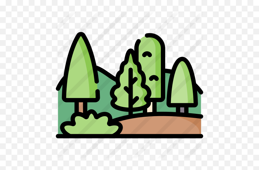 Forest - Free Nature Icons Bosque Icono Png,Icon For Forest