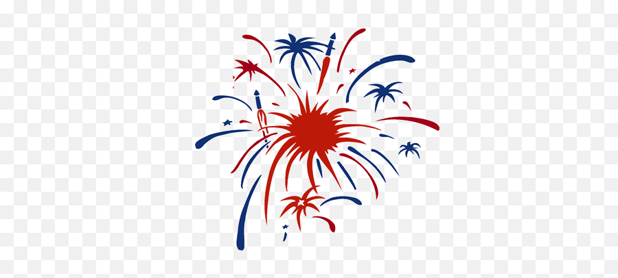 Download Free Png Fireworks Clip Art Cute - Firework Clip Art 4th Of July,Fireworks Clipart Png