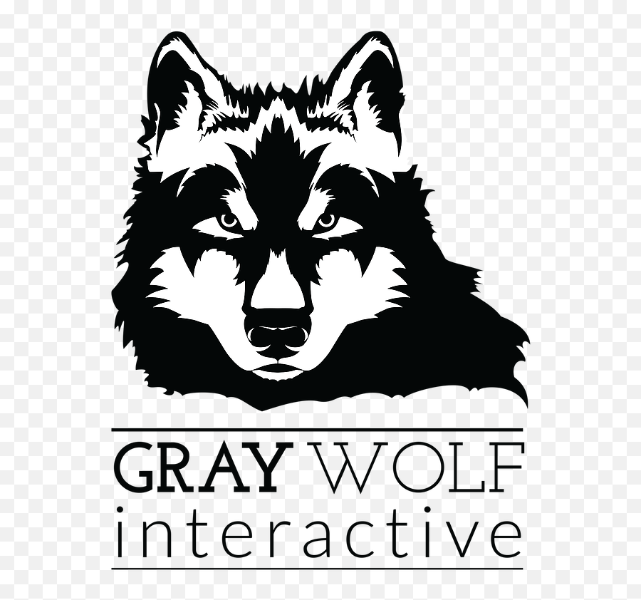 Wolf Icon Png - Black And White Wolf Lone,Black Wolf Icon
