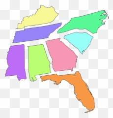 Map Florida Alabama - Free Vector Graphic On Pixabay Florida Georgia Tennessee Map Png,Florida Map Png