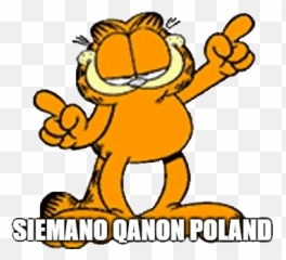 Qanon Poland Gif - Discover u0026 Share GIFs Garfield Dancing png