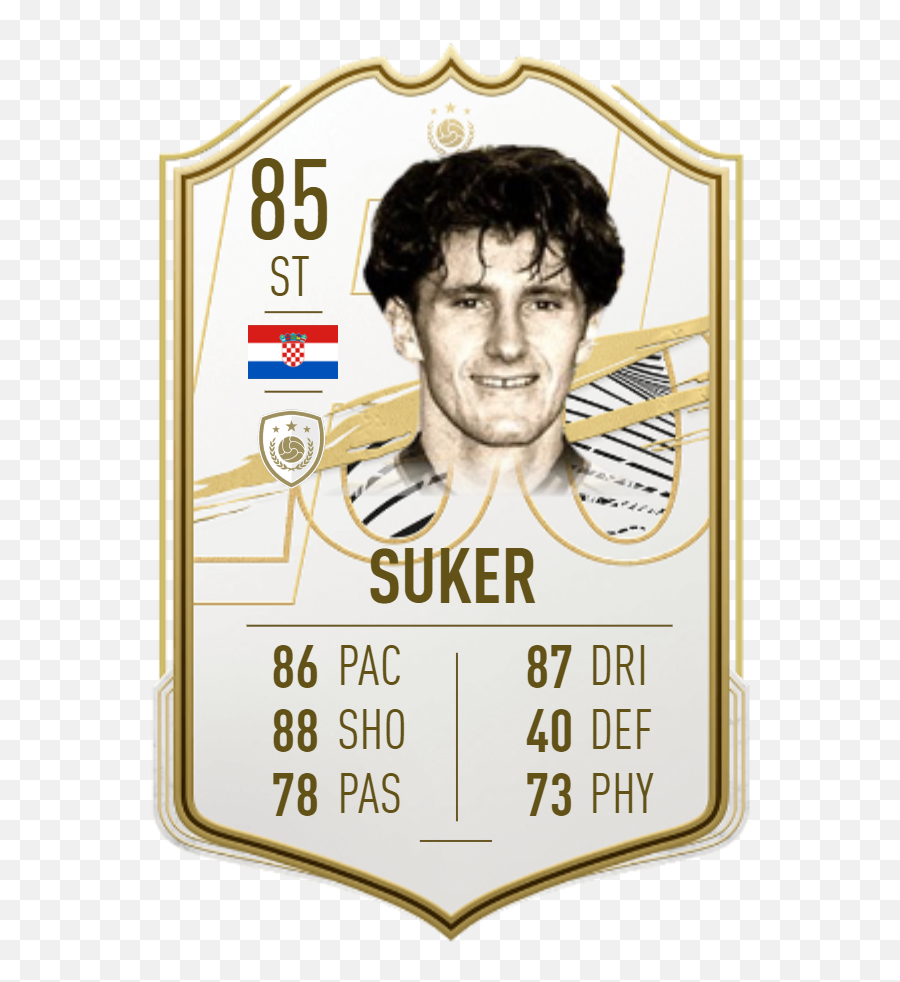 Davor Šuker - Suker Fifa 21 Png,Fifa Icon Edition