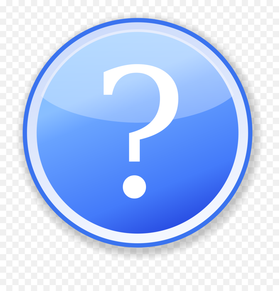 Filequestionsvg - Wikipedia Pregunta Png,Question Icon