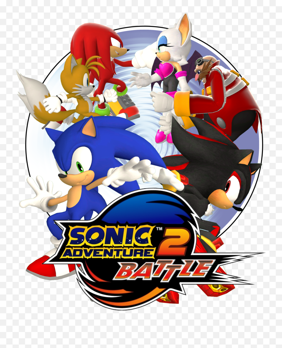 Sonic Adventure 2 Battle Bunch Of Game Characters Free - Sonic Adventure 2 Battle Hd Png,Free Animated Desktop Icon