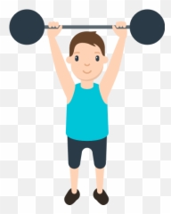 Weight Lifting Emoji Icon Emojicouk - Persona Levantando Pesas png
