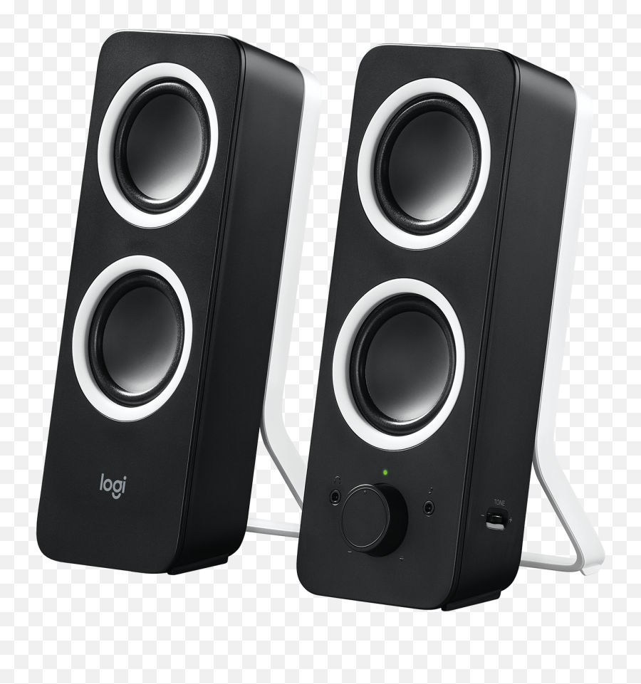 Logitech Z200 Stereo Multimedia Speakers With Tone Control - Logitech Computer Speakers Png,My Volume Icon Is Gone Windows 10