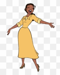 The Princess And Frog Clip Art - Waitress Tiana Princess And The Frog Png,Tiana Png