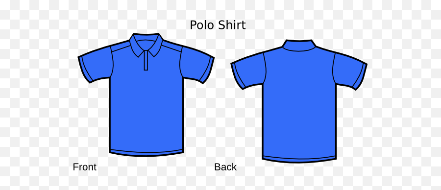 Library Of Blue Polo Shirt Vector Free Stock Png Files - Blue Polo Shirt Template,Polo Png