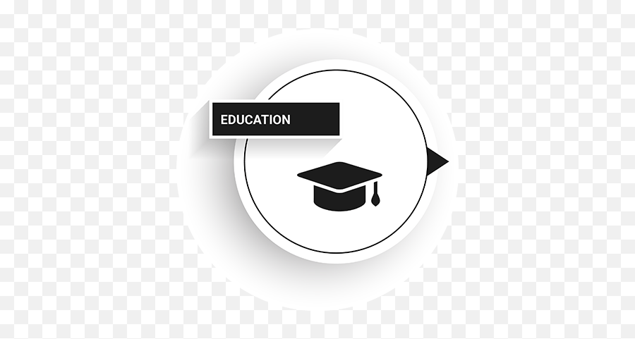 Donate - For Graduation Png,Graduation Cap Icon Black Circle