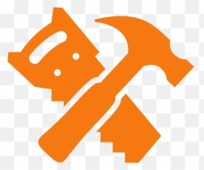 Home Improvement Loan Orange - Icon Clipart Full Size Cleaving Axe png