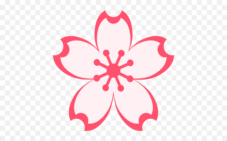 Cherry Blossom Id 1545 Emojicouk - Transparent Cherry Blossom Decal Png,Cherry Blossom Icon