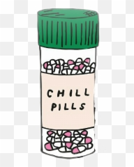 Chillpills Tumblr Cute 238723659115212 By Mayrasales5 Png Snapchat Icon
