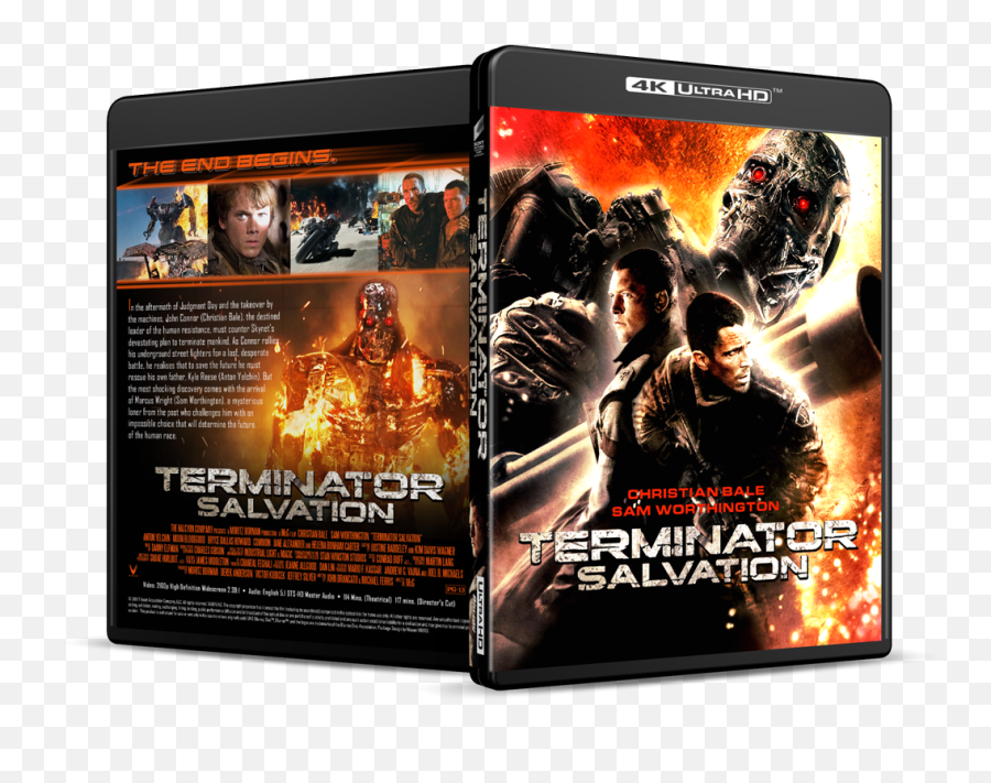 Custom Cover Art Thread - Page 1253 Bluray Forum Terminator Salvation Poster Png,The Godfather Folder Icon