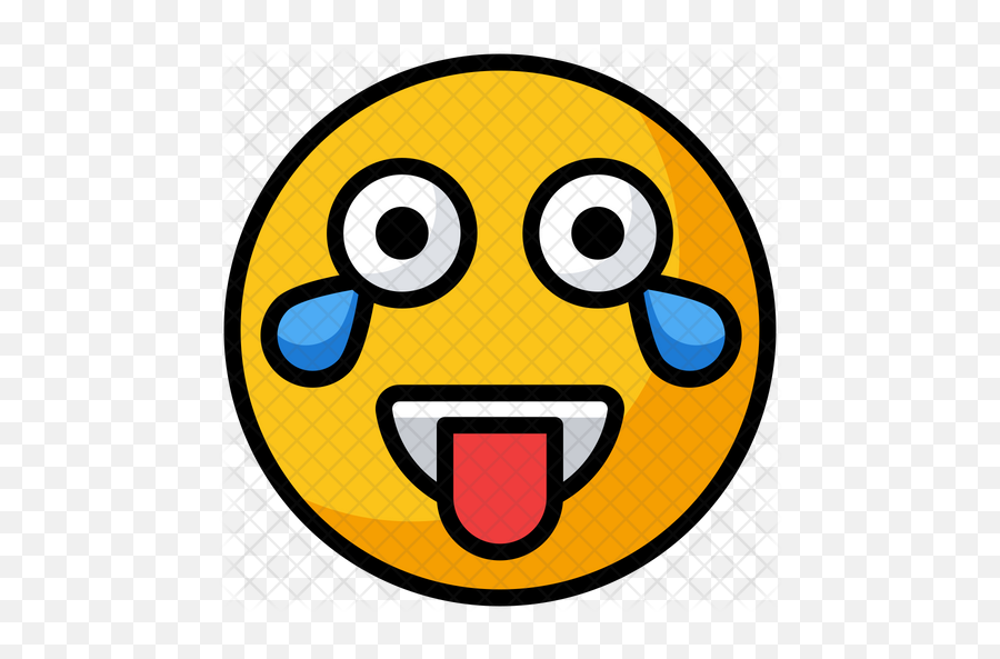 Funny Emoji Icon - Smiley Png,Cool Emoji Transparent