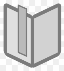 Bookmark Icon Grey Public Domain Vectors - Table Of Contents Clip Art png