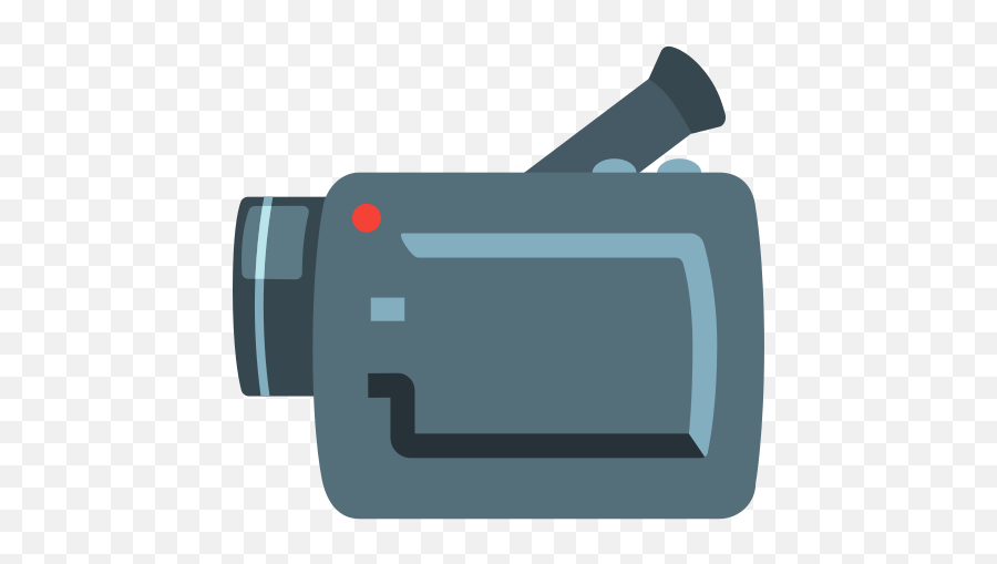 Video Camera Emoji - Camcorder Png,Video Camera Flat Icon