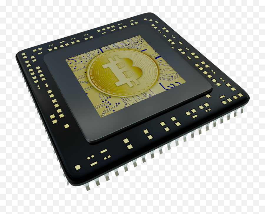 Bitcoin Criptocoin Money Free Vector Graphics Public Domain - Application Specific Integrated Circuit Chips Png,1080p Icon Money Glod